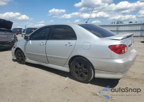 2008 Toyota Corolla Ce из США, поврежденный, VIN 2T1BR32E38C877799